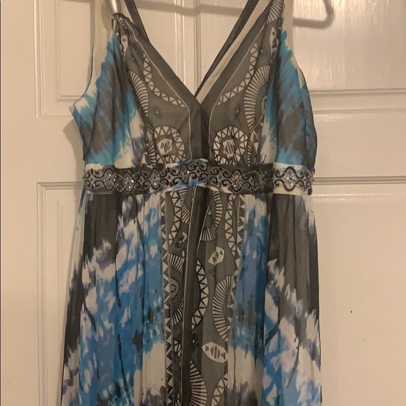 Whimsical blue goddess maxi - Picture 5 of 8